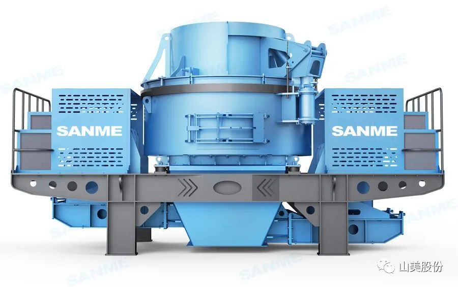 砂石協(xié)會(huì)報(bào)道！上海山美大進(jìn)料、大產(chǎn)量立式?jīng)_擊破碎機(jī)（制砂機(jī)）成功用于東方希望骨料生產(chǎn)線升級(jí)改造項(xiàng)目！